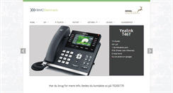 Desktop Screenshot of bmcdenmark.com